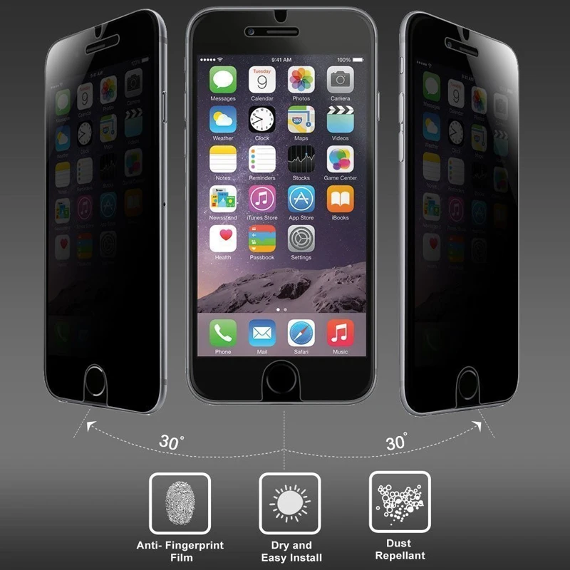 Защитная пленка для экрана из закаленного стекла Ascromy iPhone 4 4S 5 5S 5C SE 6 6S 7 Plus |