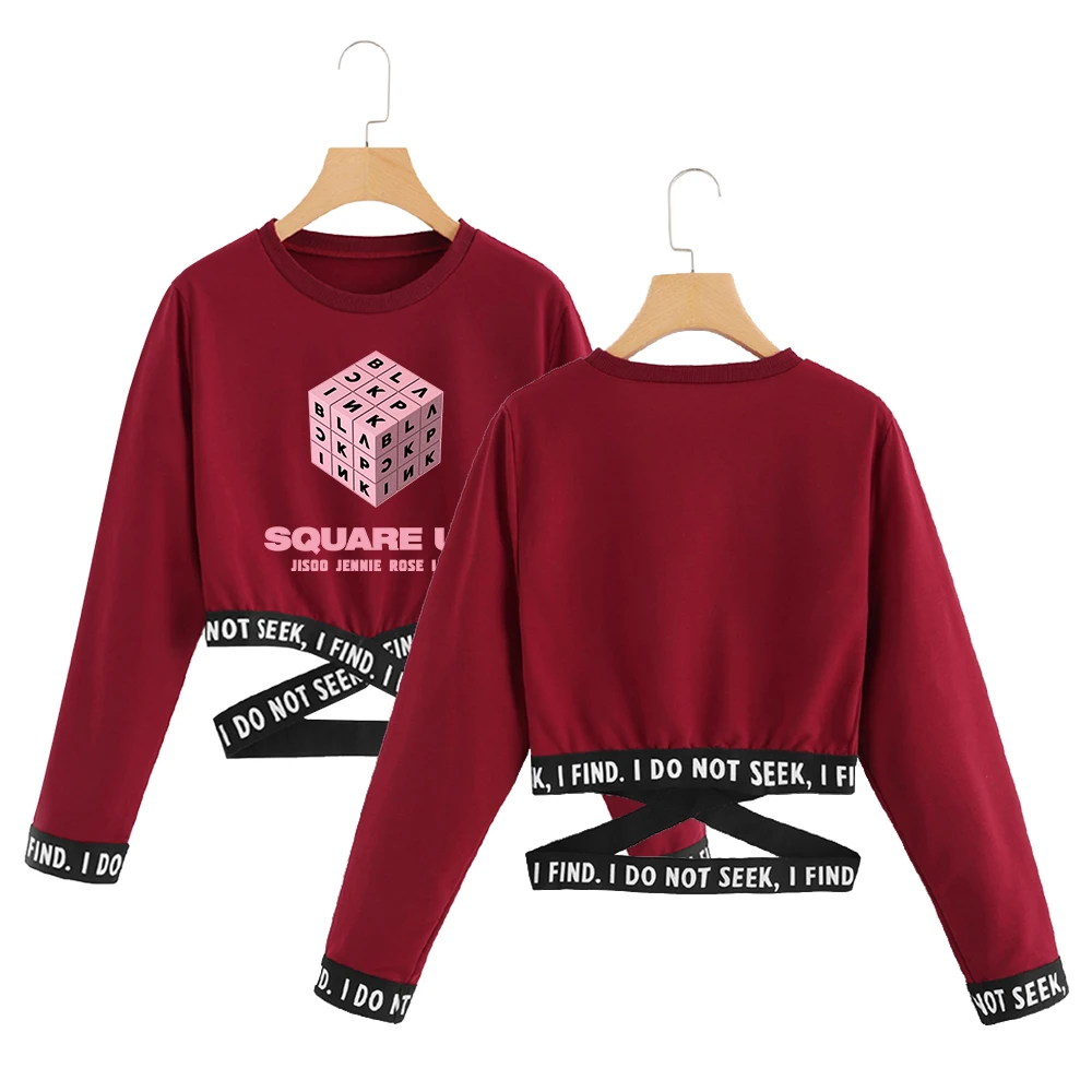 Blackpink футболки лето kpop T Укороченная рубашка женская одежда корейская Толстовка Harajuku мода горячая Распродажа Топы
