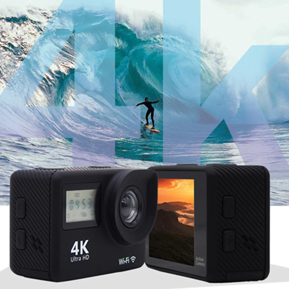 1080HD 4 K экшн камера Full HD Спортивная Allwinner wifi Пульт дистанционного управления 2 0