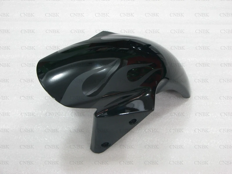 Обтекатели для 636 Zx-6r 2003 - 2004 Kawasaki Zx6r обтекатели с черным пламенем неокрашенные