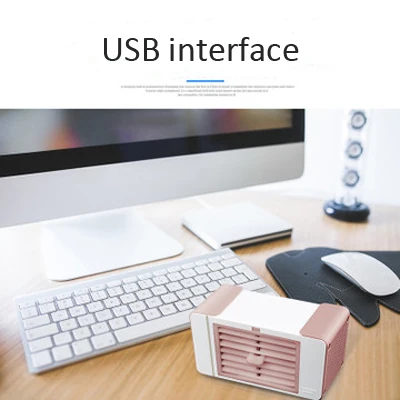 USB мини портативный кондиционер увлажнитель воздуха очиститель с настольной