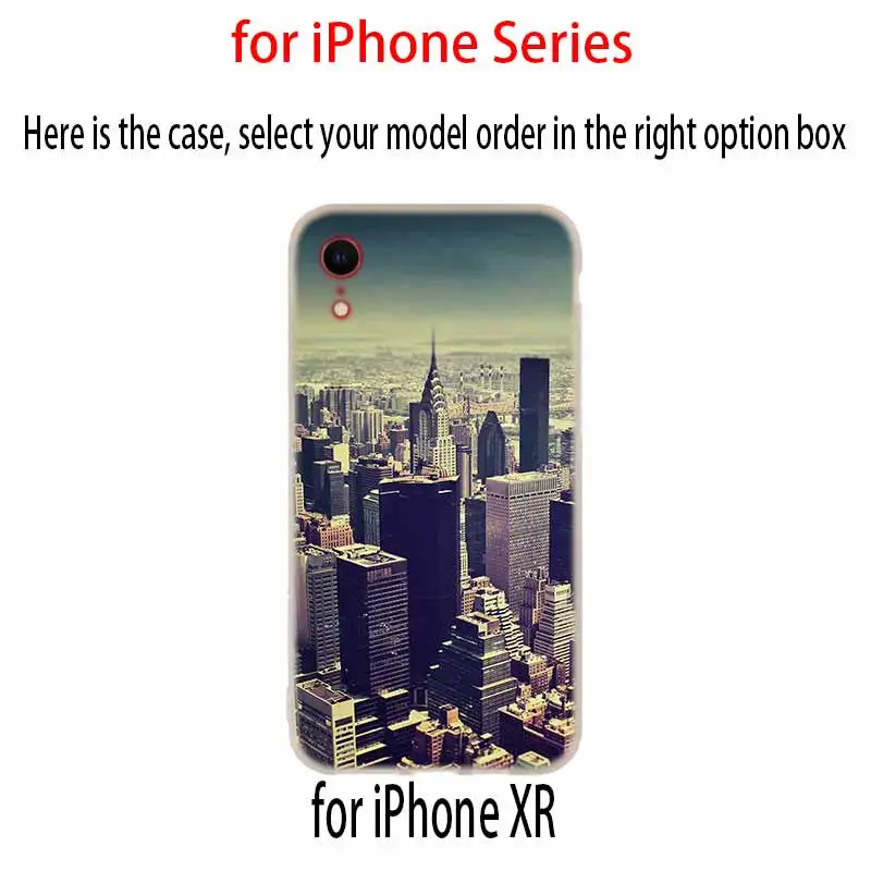 Чехлы для телефонов силиконовый мягкий чехол iPhone 11 Pro X XS Max XR 6 6S 7 8 Plus 5 4S SE NYC NEW YORK City