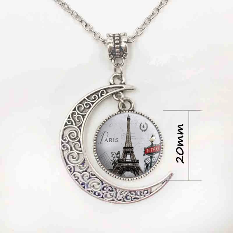 Ожерелье с подвеской Эйфелева башня|chain for women|jewelry chainnecklace moon |