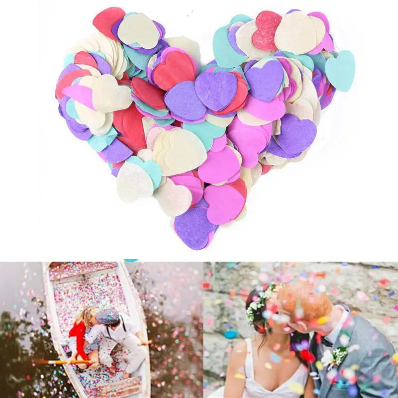 

6000PCS Wedding Paper Confetti Tissue Rainbow Colors Rustic For Wedding Decoration Birthday Party Supplies