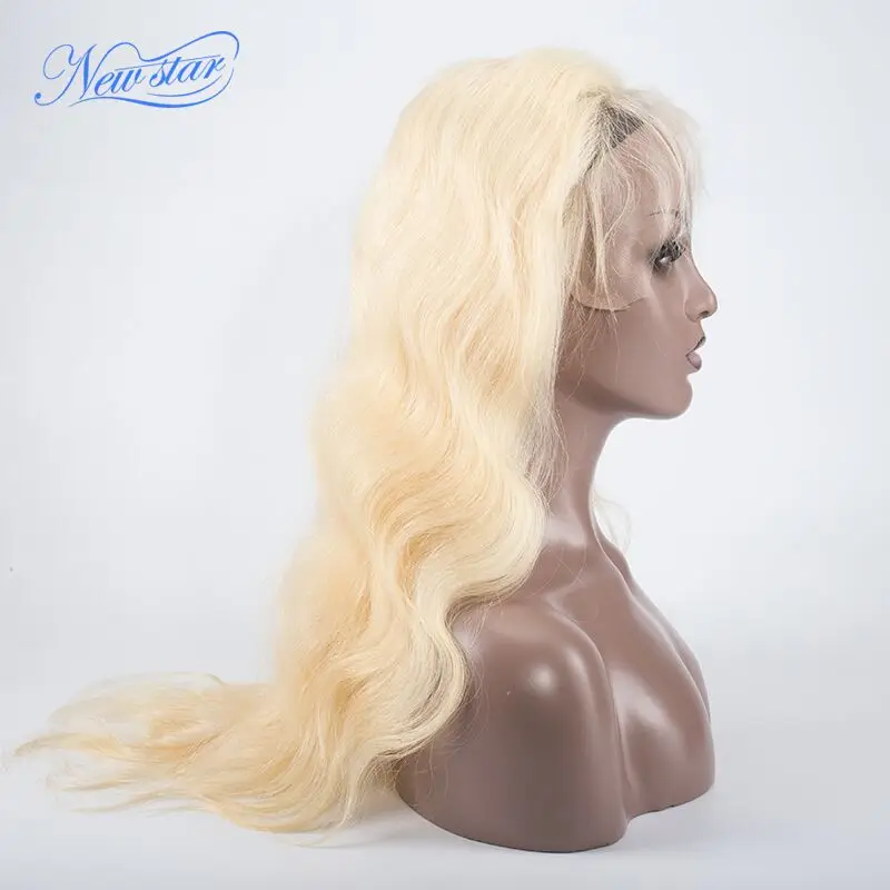 Волосы 613 блонд с новой звездой полностью волнистые бразильские волосы 100%