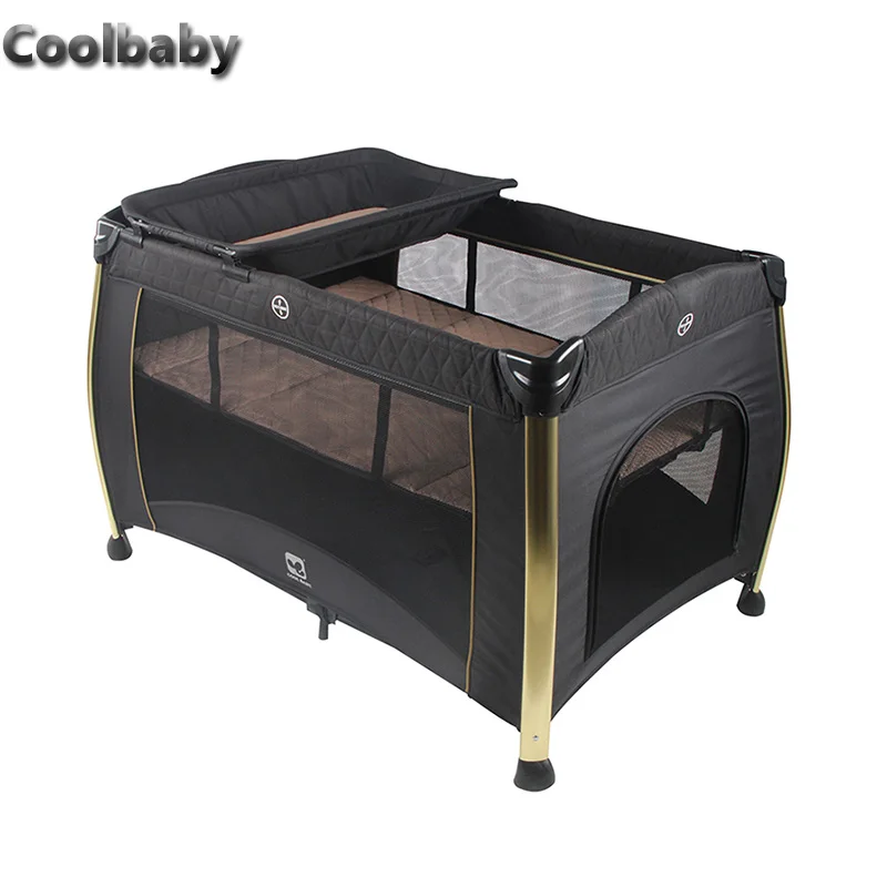 Coolbaby многофункциональная складная кровать портативная детская колыбель с