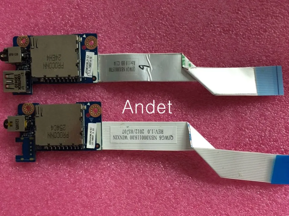 

New Original for Lenovo P580 N585 N586 G580 Sound Card Small Board Audio Reader Subcard