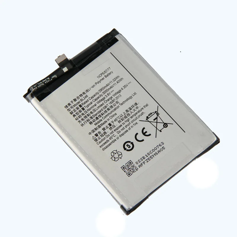 Оригинальный высококачественный аккумулятор BL246 для Lenovo VIBE Shot Z90 Z90-7 z90a40 3000 мАч |