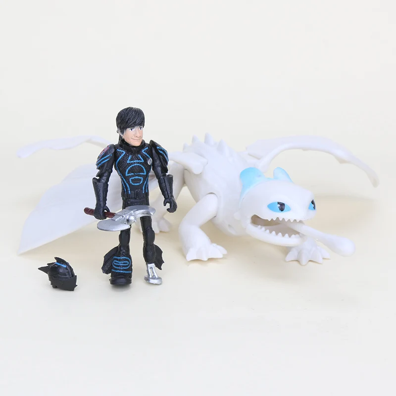 20cm 8cm white " 23 см Беззубик, ночная фурия плюшевая игрушка Как приручить дракона 3 светильник Fury плюшевая игрушка кукла - Цвет: 20cm 8cm white