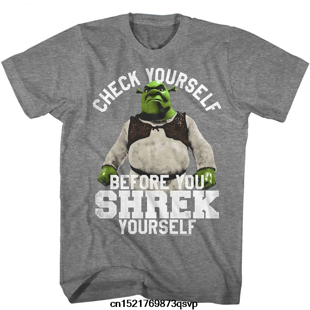 Gildan забавная Футболка мужская новинка футболка Shrek Urself футболка|Мужские