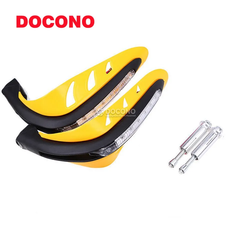 22 мм светодиодный ручной протектор для мотоцикла защита рук универсальная