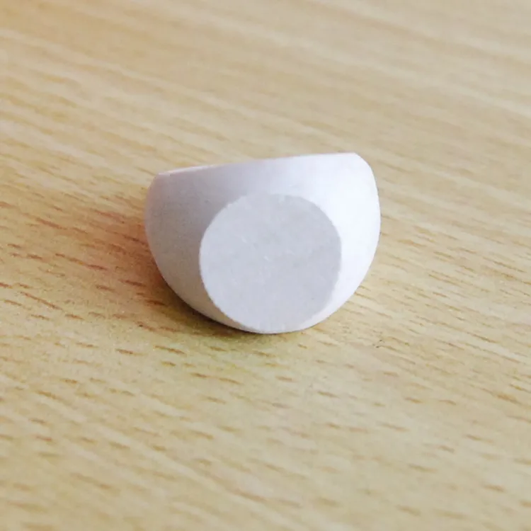 Деревянное кольцо на палец женское дерево ручной работы DIY лак малярный материал