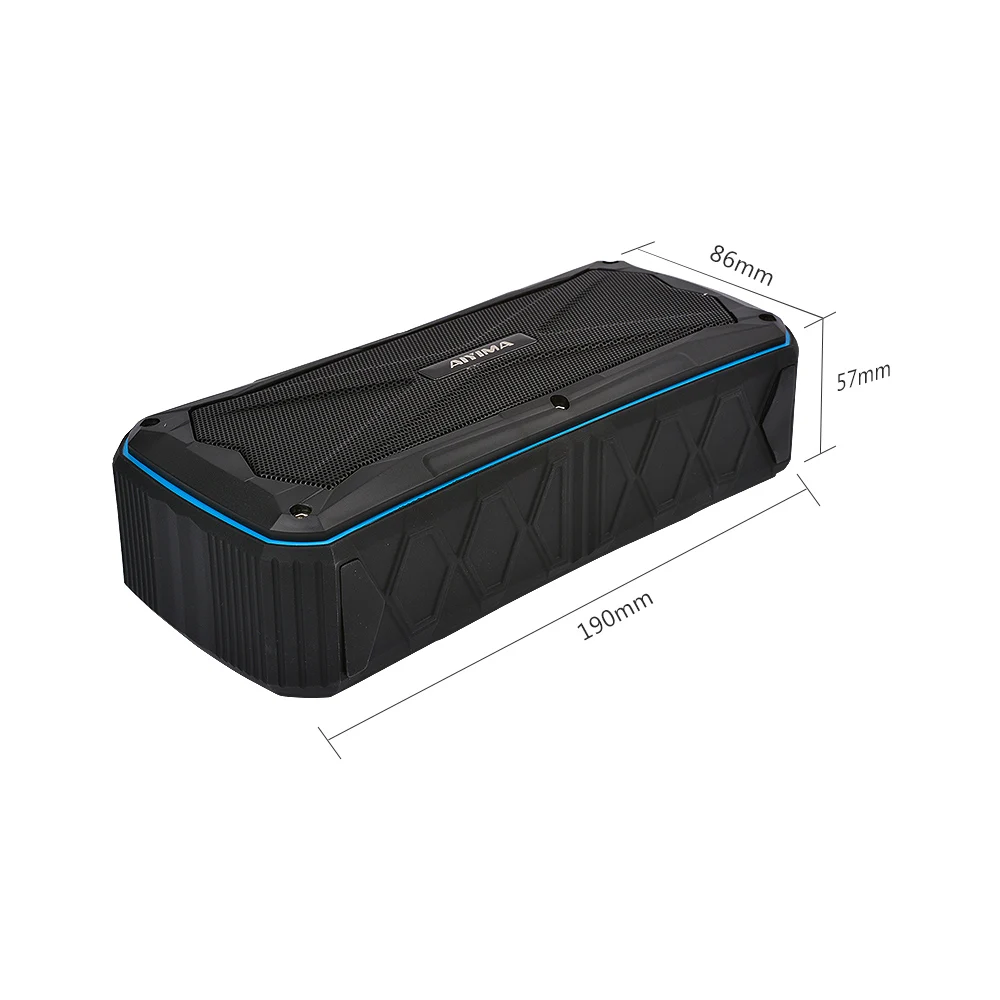AIYIMA Bluetooth Динамик Портативный Беспроводной громкоговоритель звук Системы 8 W FM