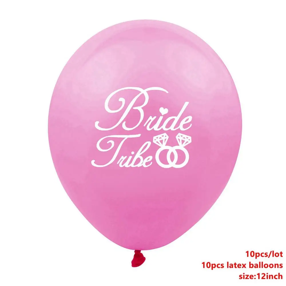 Bride Balloons 9 Taoup 1 шт. YAY же пенис вечные баннеры курицы вечерние украшения сувениры девичник вечерние украшения принадлежности баннеры с буквами - Цвет: Bride Balloons 9
