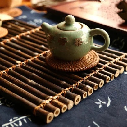 Натуральная бамбуковая чайная чашка Pad Kungfu чайный сервиз аксессуары