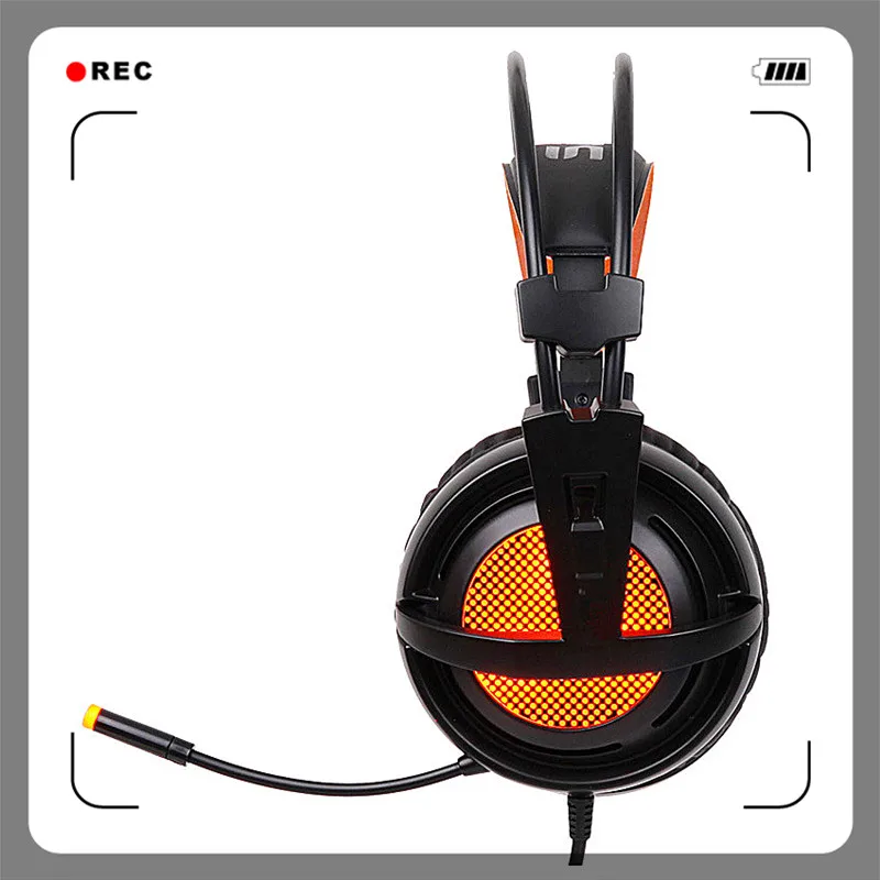 Игровая гарнитура casque 7 1 Surround Stereo USB игровая с микрофоном дышащая светодиодная
