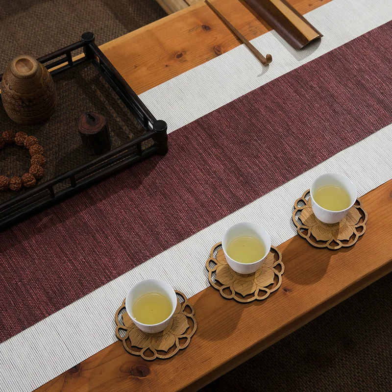 

Waterproof Viscose Fiber Paper Tea Table Runner Can Be Cut Tea Table Accessories Tafelloper Chemin De Table Mariage