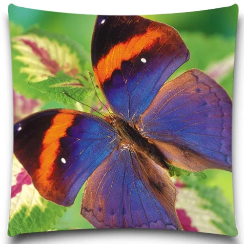 Красочные бабочки животных насекомых завод наволочка Милая Божья коровка хлопок