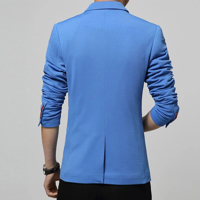 Blazer Men Causal Cotton Costume Homme Jacket masculino Jaqueta Masculina Wedding dress Plus size 5XL Suit | Мужская одежда