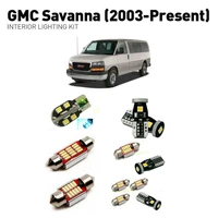 led interior lights for gmc savanna 2003 12pc led lights for cars lighting kit automotive bulbs canbus