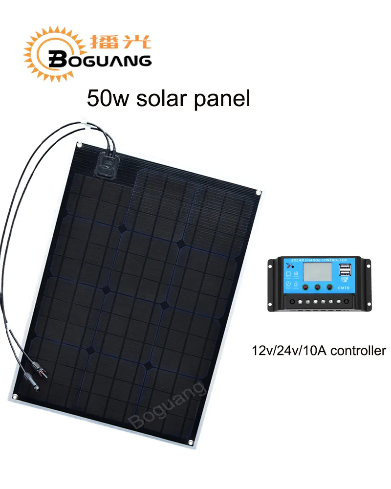Монокристаллическая ячейка Boguang модуль PCB для солнечной панели ETFE 18 В/50 Вт pv