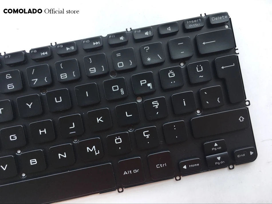 TR Turkish keyboard For DELL XPS 12 13 13D 13R L321X L322X 0MH2X1 L221 L321 L322 with Backlight Layout | Компьютеры и офис