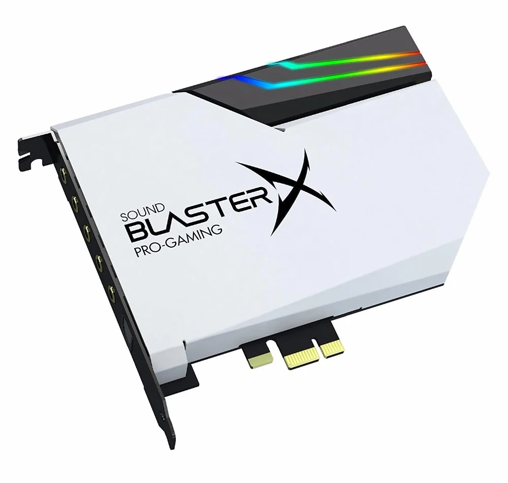 Новая креативная звуковая BlasterX AE-5 чистая версия игровая карта и ЦАП |