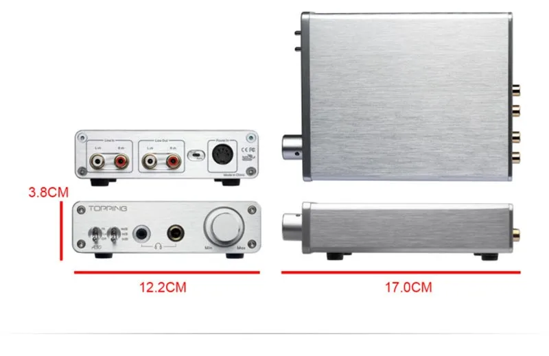 Topping A30 настольный мини усилитель мощности для наушников TPA6120 Hifi музыка цифровой аудио дома 3,5 мм и 6,35 мм выход для наушников