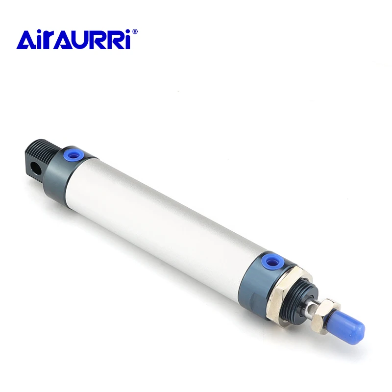 Воздушный цилиндр двойного действия из алюминиевого сплава бесплатная доставка