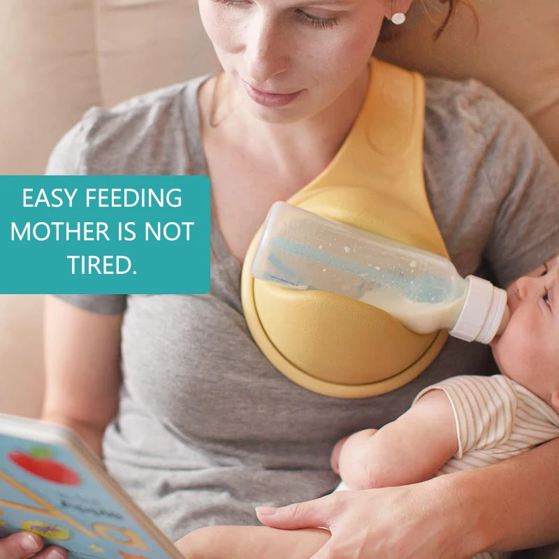 Convenient Milk Bottle Folder Feeder Hands-free Rotate Feeding Bottle Bracket For Mummy Dad Feed Baby Easier Bottle Rack