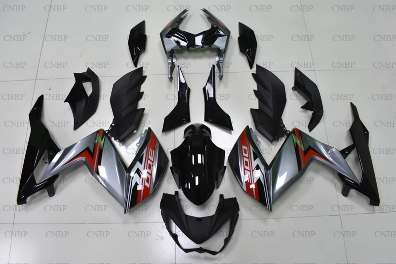 Z 250 300 Ninja 2015 2016 Обтекатели для Kawasaki Z300 Z250 15 комплектов тела Черный Серебряный