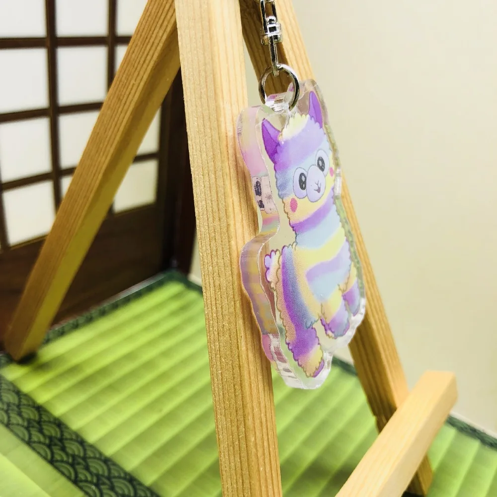 30pcs Colorful Kawaii Alpaca Llama Arpakasso Pvc Keychain Toys Gift Toy | Игрушки и хобби