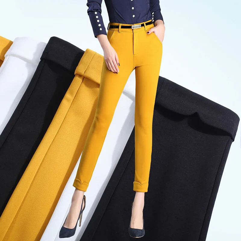 Оптовая продажа женские брюки до щиколотки новинка Стрейчевые обтягивающие