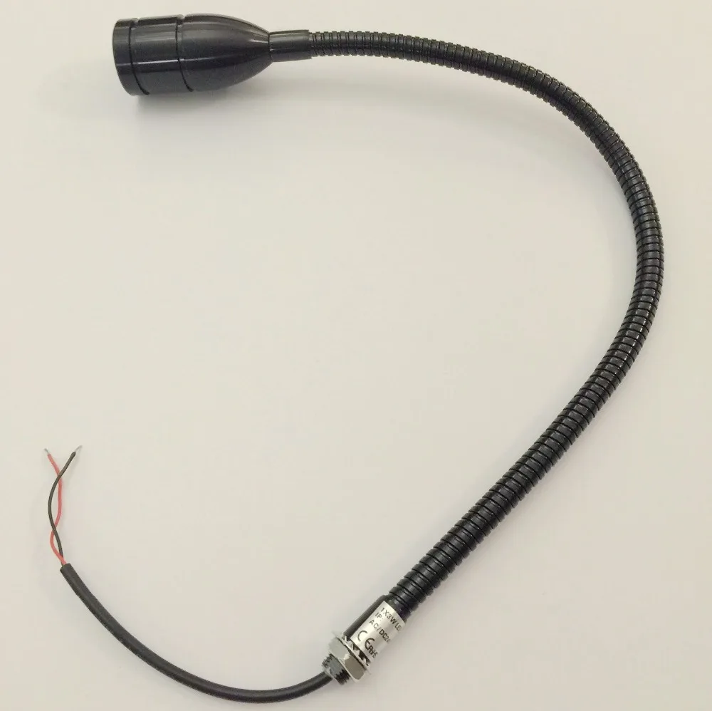 12В 24В 110В 220В 3Вт гусиная шея с ЧПУ светодиодный рабочий свет