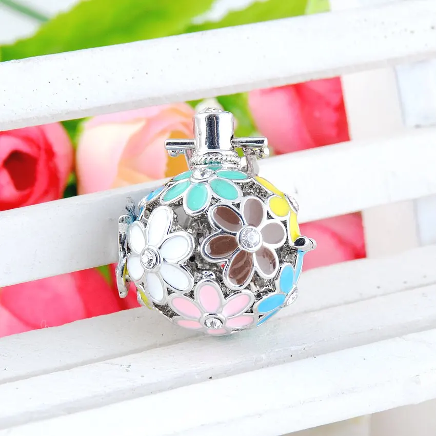 Детский подарок на беременность подвеска в виде черного ангела цветка 1 шт. p0005|cage