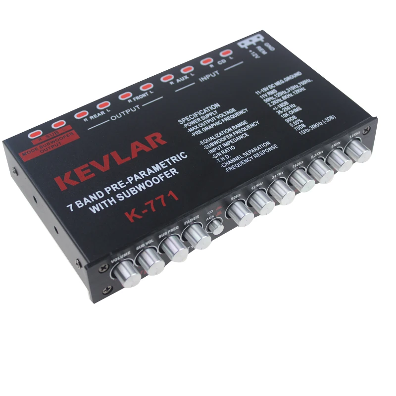 Эквалайзер автомобильный эквалайзер тюнинг доска усилитель автомобиля стерео