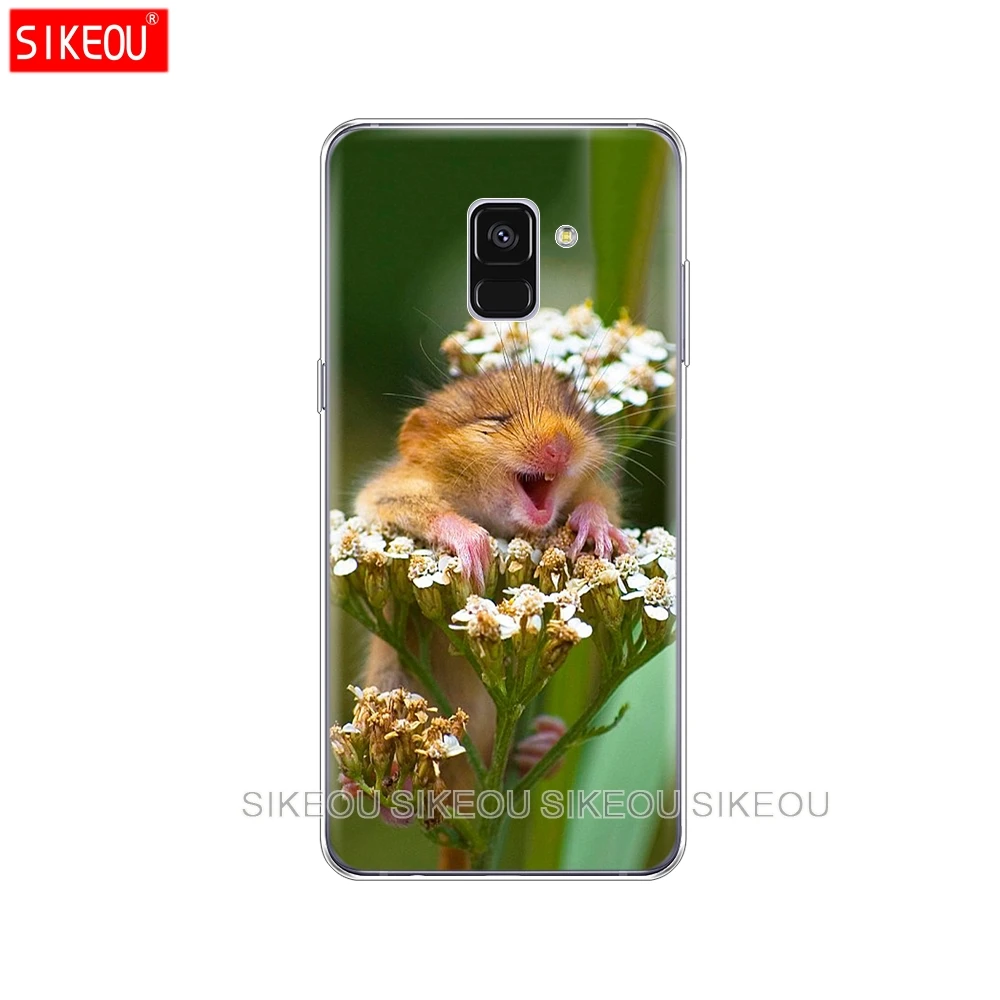 Силиконовый чехол для телефона Samsung Galaxy A8 2018 A3 A310 A5 A510 A7 2016 2017 кролик мышь