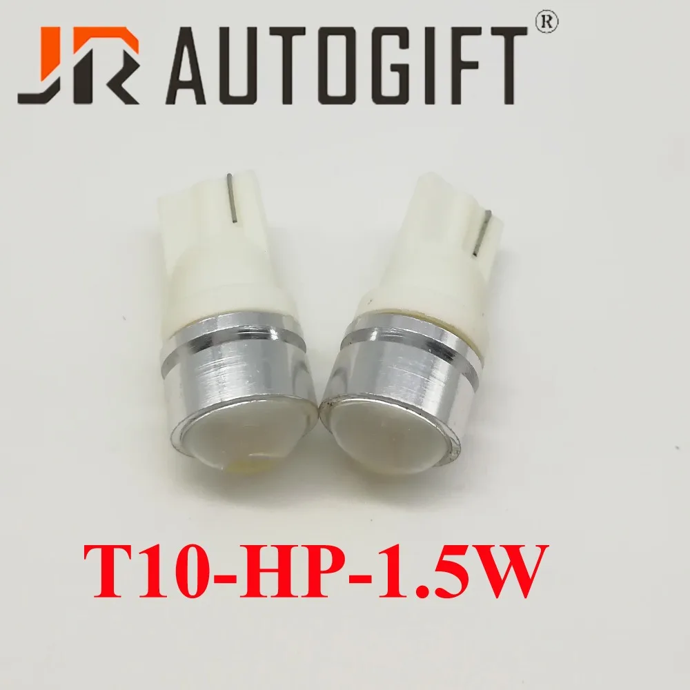 Car-styling 100pcs/lot T10 -HP-1.5W Round Lens LED Light Bulb W5W white 12V/24V clearance light turn signal instrument light. | Автомобили