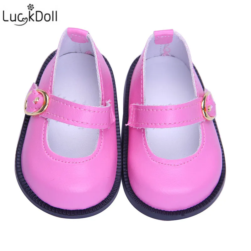 Luckdoll новая кукла обувь изделие точно подошло 18 дюймовые куклы, лучшие детские игрушки куклы аксессуары - Цвет: m153