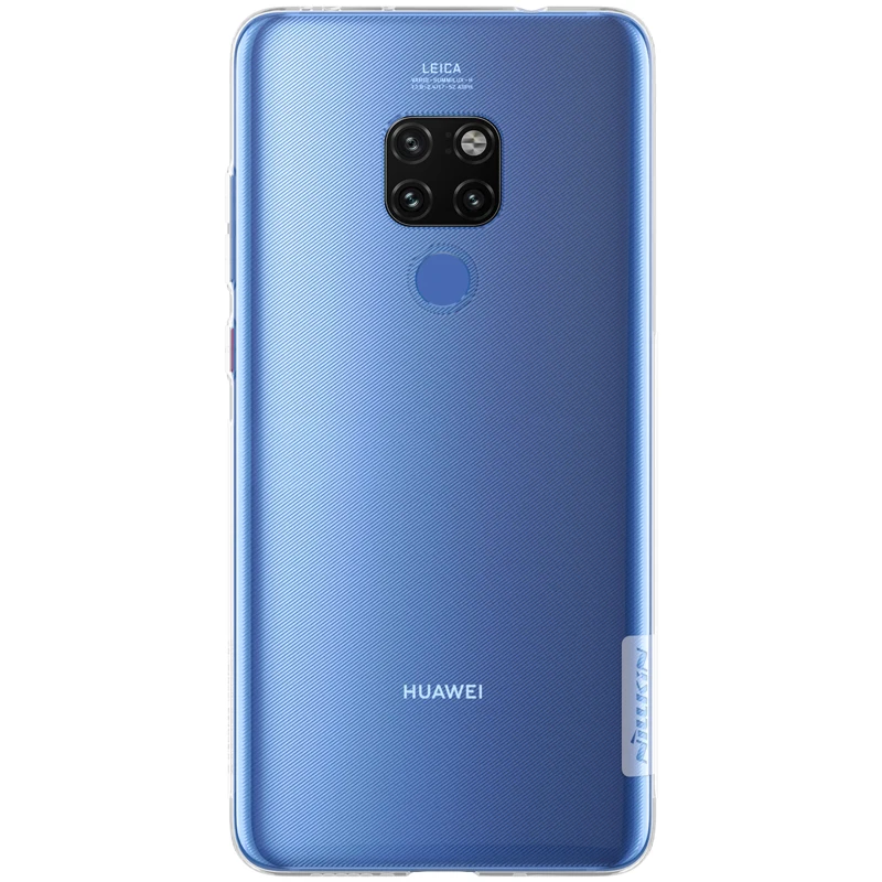 TPU чехол для huawei mate 20 6,53 дюймов Nillkin натуральный прозрачный мягкий Кремний Мягкий чехол huawei mate 20 чехол