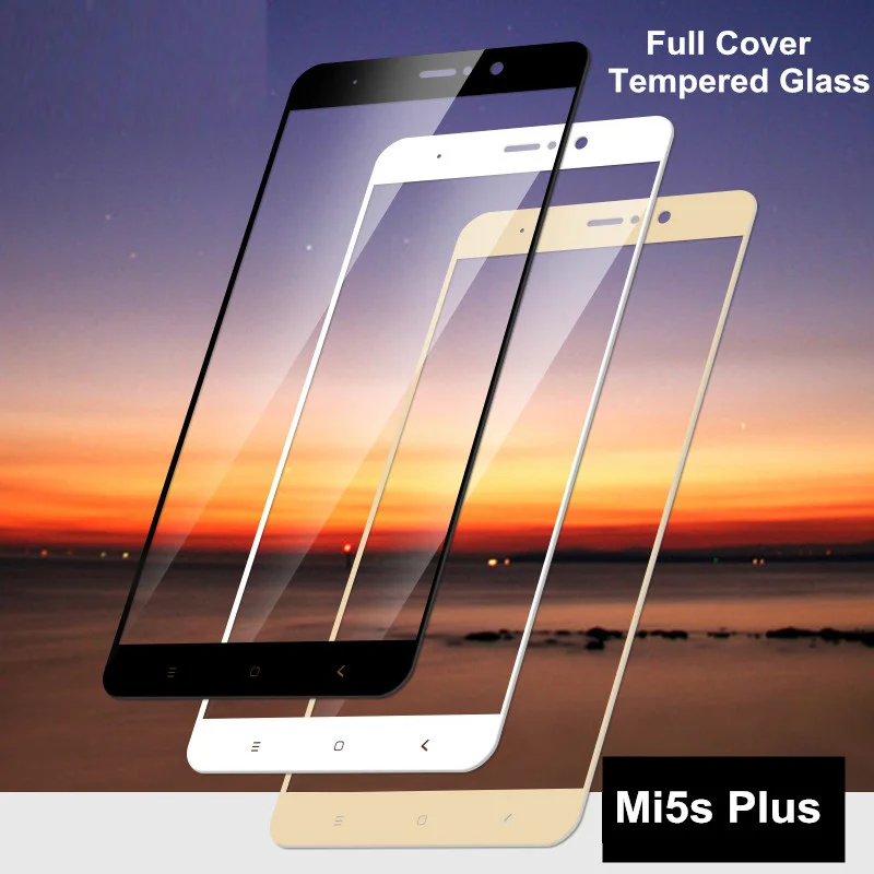 3D закаленное стекло для Xiaomi Mi 5S Plus полное покрытие 9H Защитная пленка для экрана для Xiaomi Mi 5S Plus