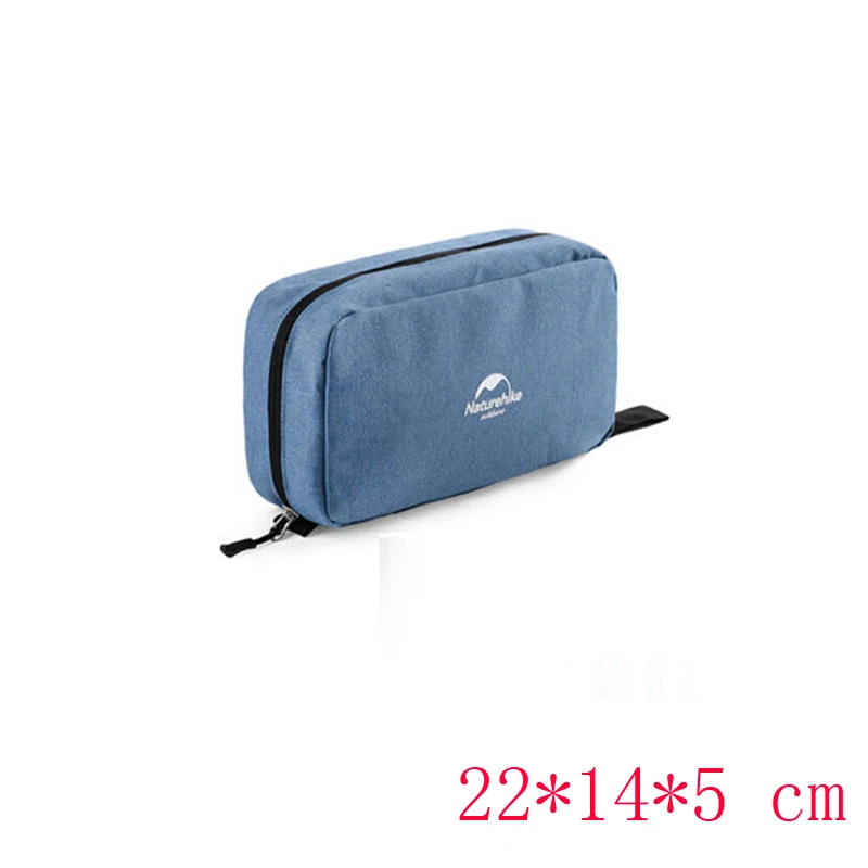 S-Blue Naturehike Многофункциональный Водонепроницаемый косметичка Портативный нейлоновая сумка Combo сухой мокрый мешок NH18X030-B - Цвет: S-Blue