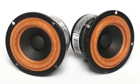 2pcs professional full range hifi 3 inch 4ohm max 15w power woofer speaker tweeter unit audio hi fi bass subwoofer