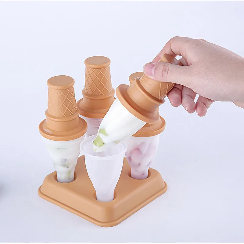 Многоразовая форма для мороженого 4 шт. |