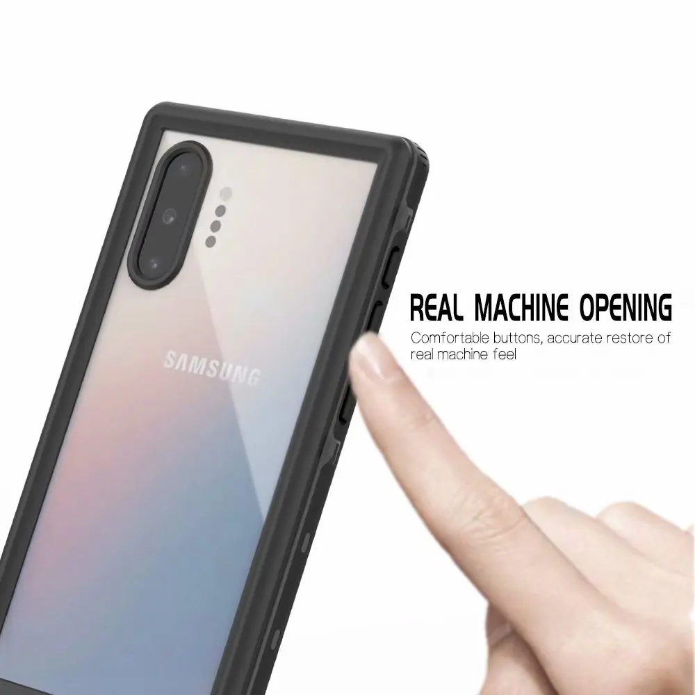 Alxun для samsung Note10 Plus чехол пылезащитный противоударный Чехол IP68 Дайвинг