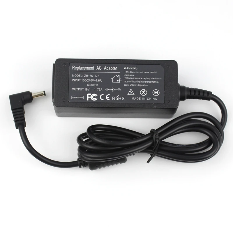 19V 1.75A 33W 4 0*1 35 мм зарядное устройство для Asus X201E S200E X200T S200 S200L X202E F201E Q200E адаптер