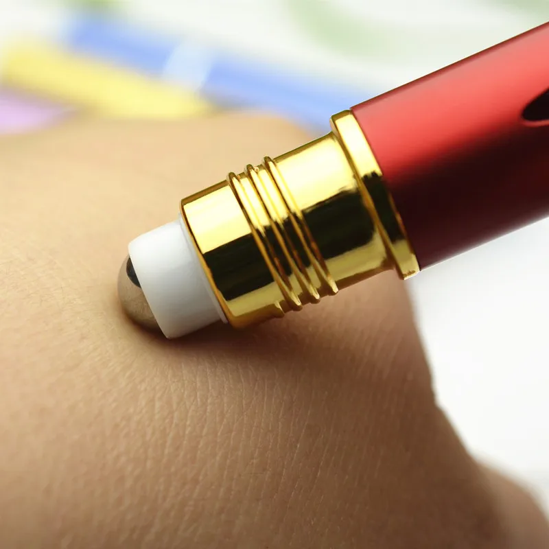 

Wholesale 10ml Roll on Bottle Metal Roller Ball Refill Empty Glass Vials for Essential Oils Eye Massage Perfumes