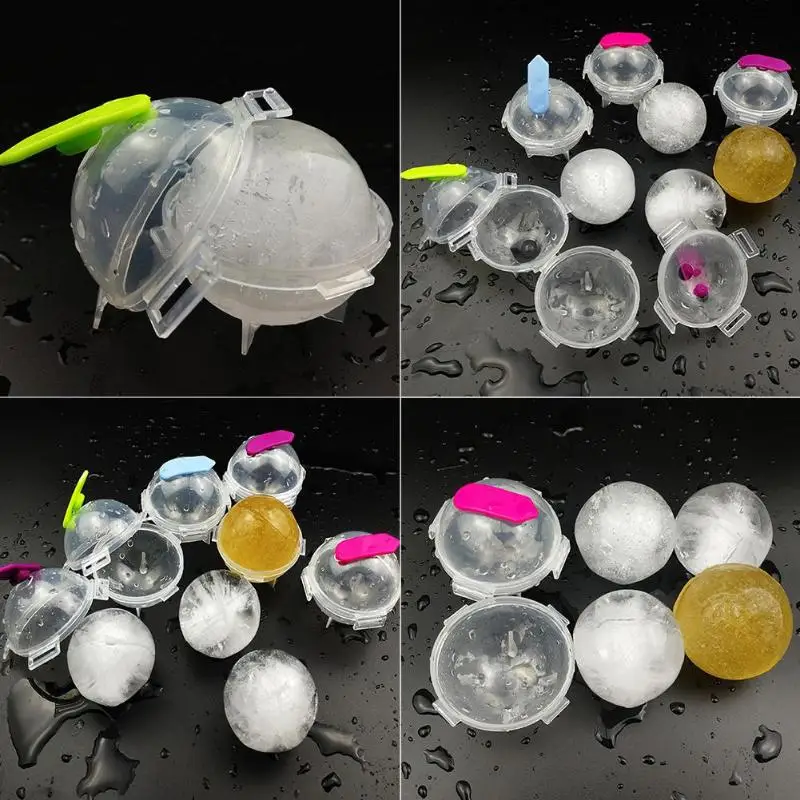 4.8cm Ball Ice Molds Round Ball Ice Cube Makers DIY Home Bar Party Cocktail Use Ice Cube Maker Kitchen Ice Cream Moulds