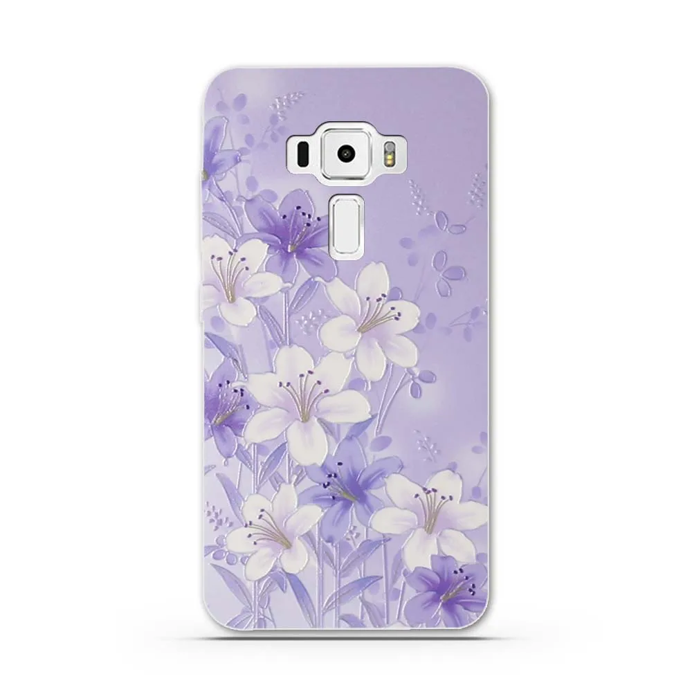 Ультратонкий Мягкий Силиконовый Модный чехол с 3D принтом для Asus Zenfone 3 ZE520KL чехлы