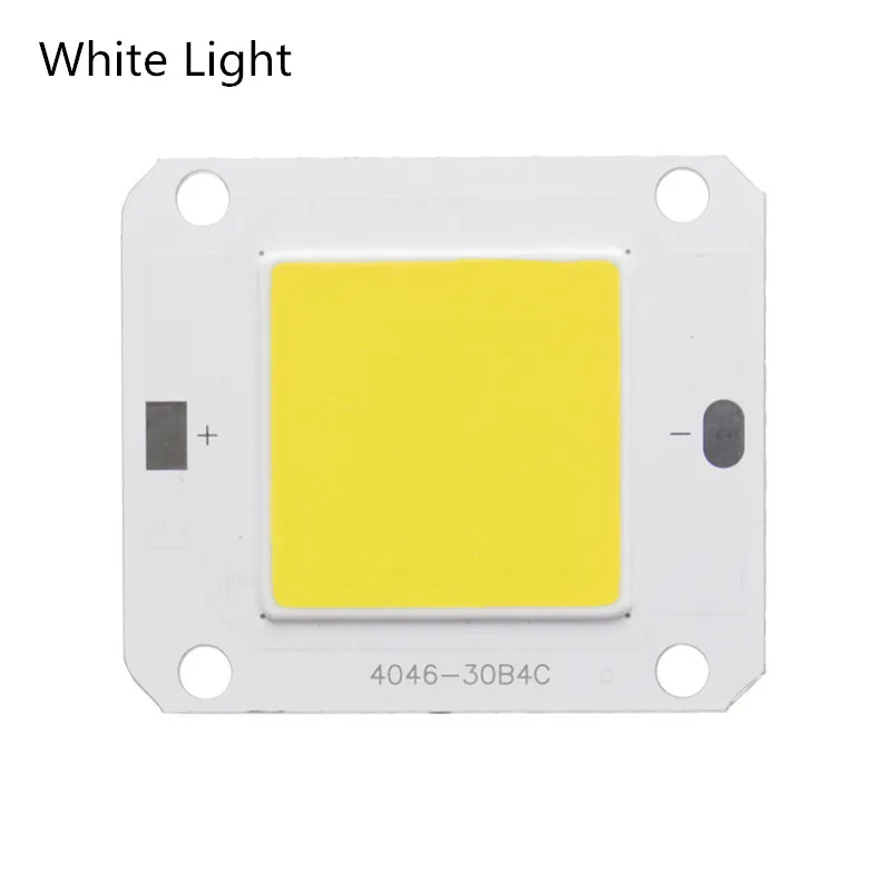 CLAITE COB светодиодный светильник для выращивания полный спектр 50 вт DIY светодиодный светильник для выращивания растений белый/теплый белый DC12V-14V светодиодный чип для помещений
